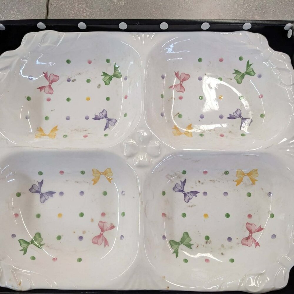 Vintage serving dish